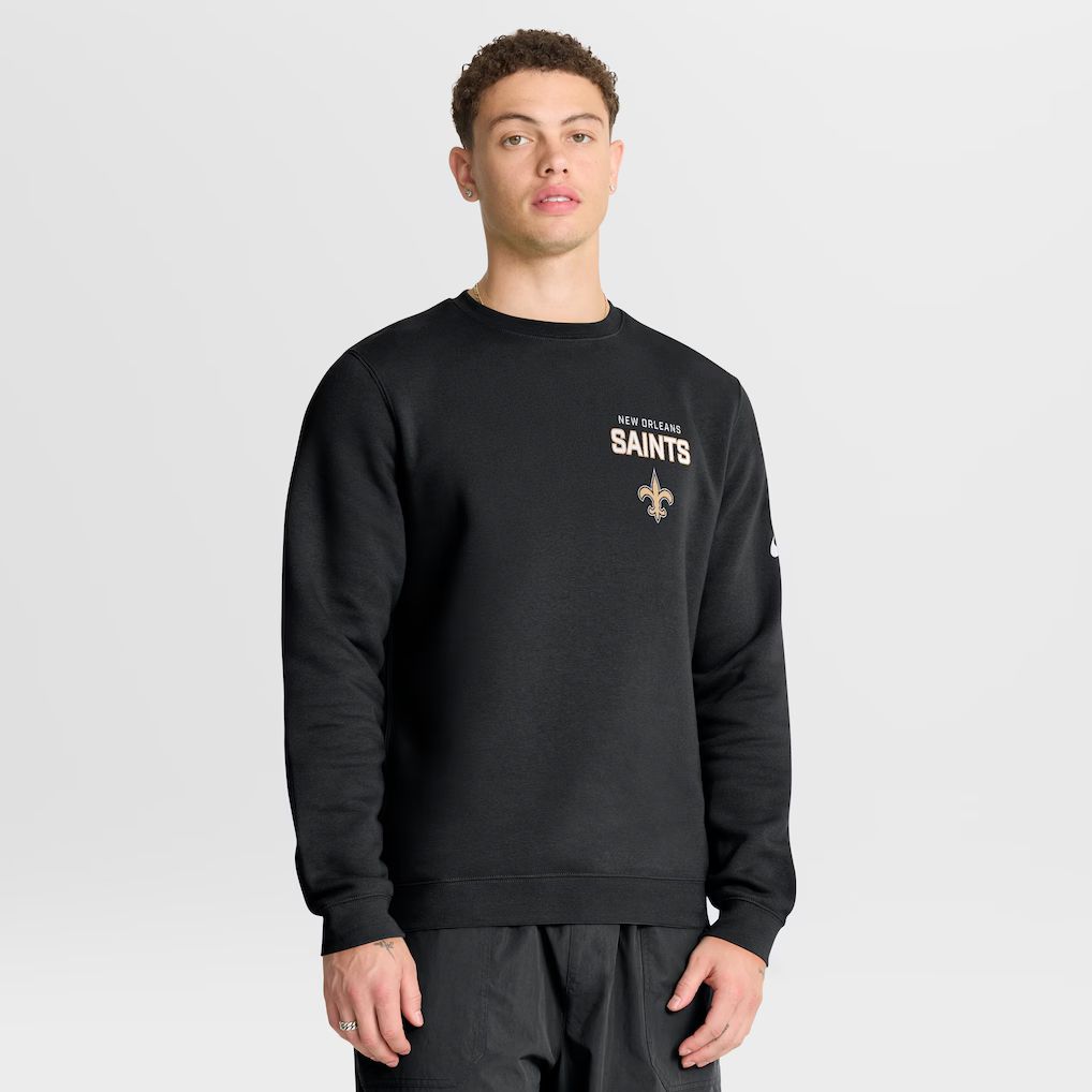 2026 NFL New Orleans Saints round-neck sweatshirt 02